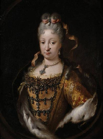 unknow artist Portrait of Elisabeth Farnese (1692-1766), Queen consort of Spain oil painting image